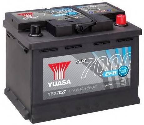 АКБ (стартерная батарея) YUASA YBX7027
