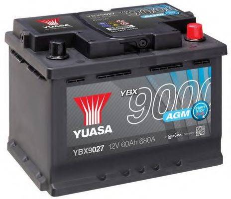 АКБ (стартерная батарея) YUASA YBX9027