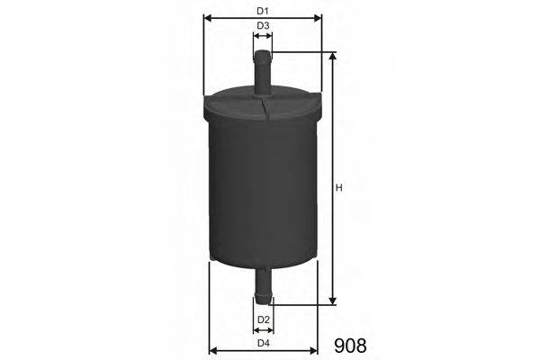 Фильтр топливный MISFAT E562