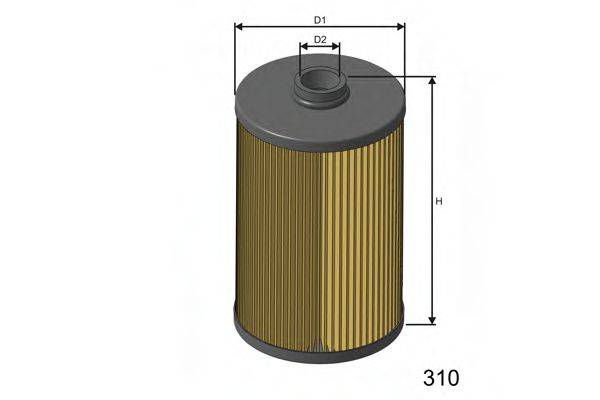 Фильтр топливный MISFAT F103