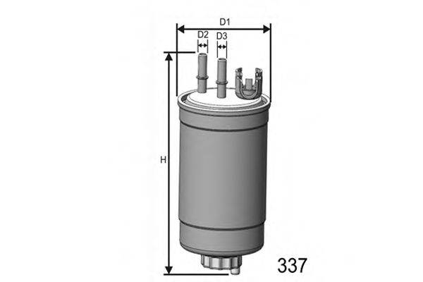 Фильтр топливный MISFAT M264