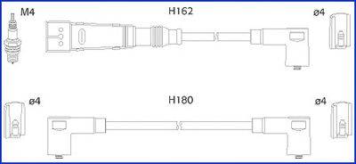 Провода зажигания HITACHI 134707