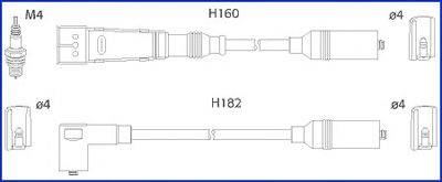 Провода зажигания HITACHI 134716