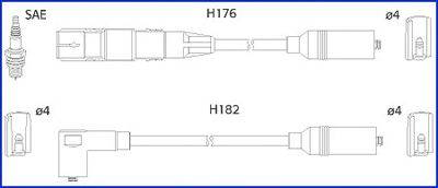 Провода зажигания HITACHI 134790