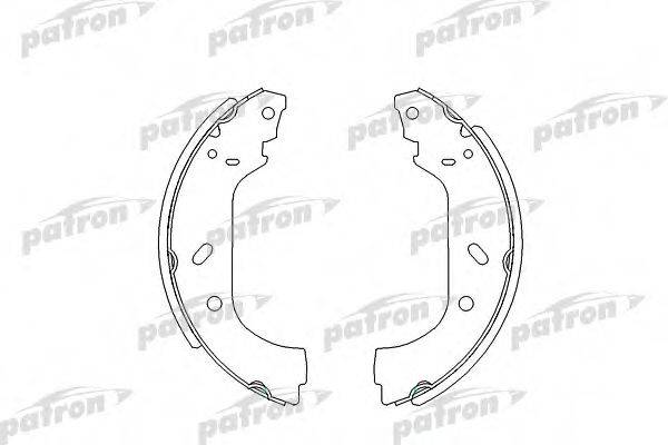 PATRON PSP535 Колодки (барабанный тормоз)