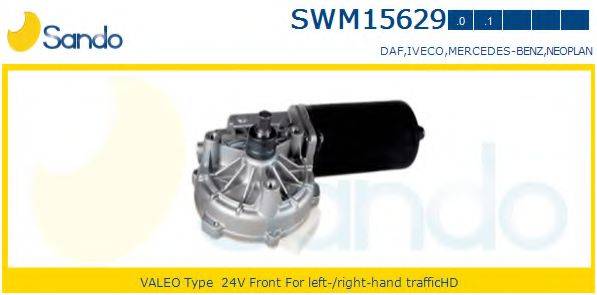 Моторчик стеклоочистителя SANDO SWM15629.0
