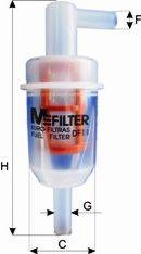 Фильтр топливный MFILTER DF 11