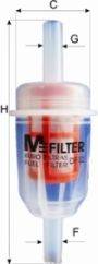 Фильтр топливный MFILTER DF12