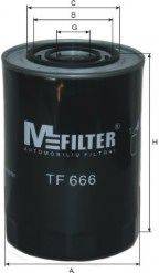 Масляный фильтр двигателя MFILTER TF666