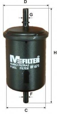 Фильтр топливный MFILTER BF671