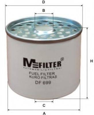 Фильтр топливный MFILTER DF 699