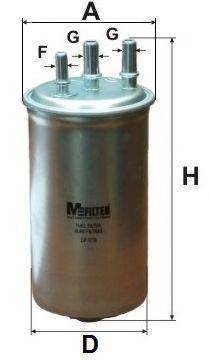Фильтр топливный MFILTER DF679