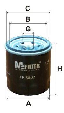 Масляный фильтр двигателя MFILTER TF6507