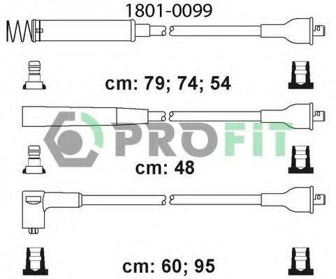 Провода зажигания PROFIT 1801-0099