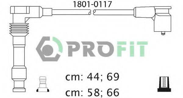 Провода зажигания PROFIT 1801-0117