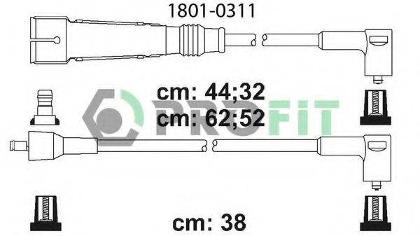 Провода зажигания PROFIT 1801-0311