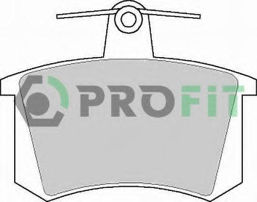 Колодки тормозные PROFIT 5000-0222