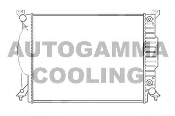 AUTOGAMMA 102983 Радиатор (охлаждение двигателя)