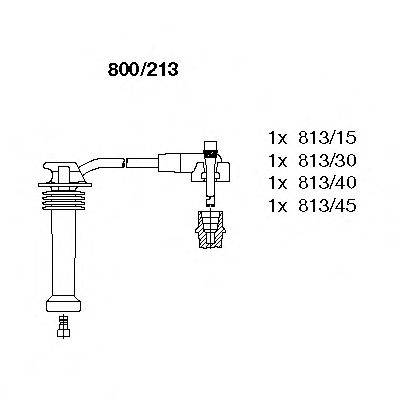 Провода зажигания BREMI 800/213