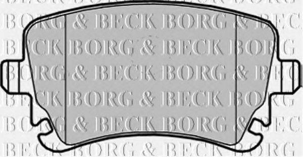 Колодки тормозные BORG & BECK BBP1930