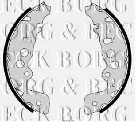 Колодки (барабанный тормоз) BORG & BECK BBS6290