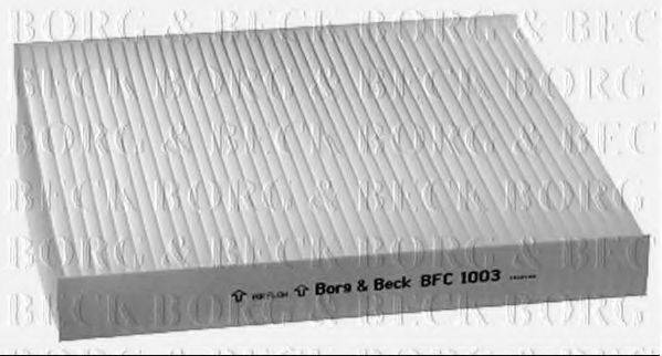 Фильтр салона BORG & BECK BFC1003