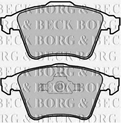 Колодки тормозные BORG & BECK BBP2108
