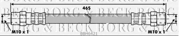 Шланг тормозной BORG & BECK BBH6421