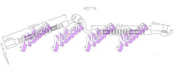 BROVEX-NELSON H5774 Шланг тормозной