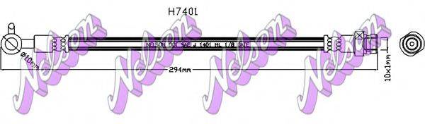 BROVEX-NELSON H7401 Шланг тормозной
