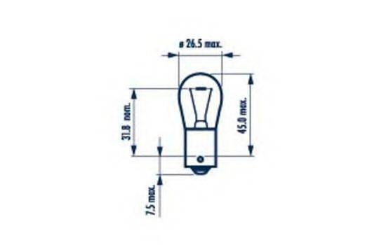 NARVA 17643 Лампа накаливания, фонарь указателя поворота; Лампа накаливания, фонарь сигнала торможения; Лампа накаливания, задняя противотуманная фара; Лампа накаливания, фара заднего хода; Лампа накаливания, задний гарабитный огонь; Лампа накаливания, фонарь указателя поворота; Лампа накаливания, фонарь сигнала торможения; Лампа накаливания, задняя противотуманная фара; Лампа накаливания, фара заднего хода; Лампа накаливания, задний гарабитный огонь; Лампа накаливания, дополнительный фонарь сигнала торможения; Лампа накаливания, дополнительный фонарь сигнала торможения