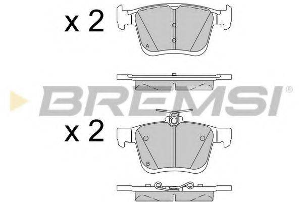 Колодки тормозные BREMSI BP3518