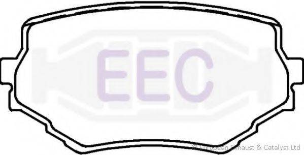 Колодки тормозные EEC BRP0903
