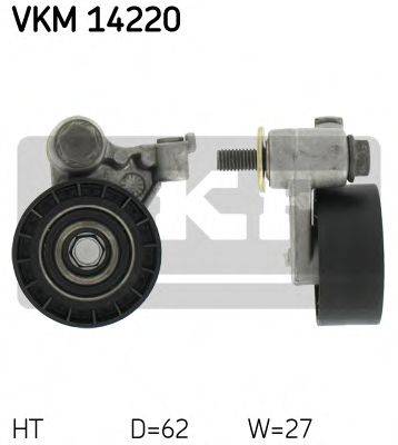 Ролик ремня ГРМ (натяжной) SKF VKM14220