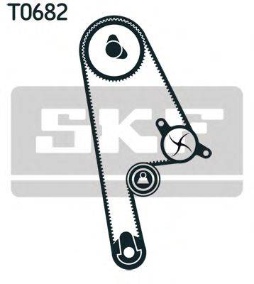 Водяной насос + комплект зубчатого ремня SKF VKMC 93005-2