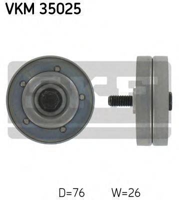 SKF VKM35025 Паразитный ролик