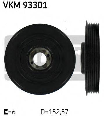 SKF VKM93301 Ременный шкив, коленчатый вал