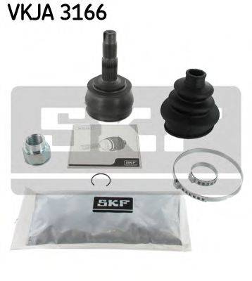 Шарнирный комплект (ШРУС с пыльником) SKF VKJA 3166