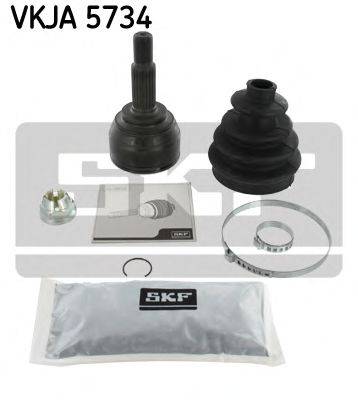 Шарнирный комплект (ШРУС с пыльником) SKF VKJA 5734