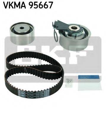 Ремень ГРМ (комплект) SKF VKMA95667