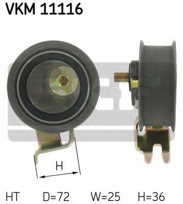 Ролик ремня ГРМ (натяжной) SKF VKM11116