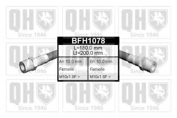 QUINTON HAZELL BFH1078 Шланг тормозной