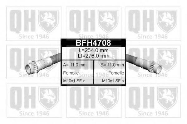 QUINTON HAZELL BFH4708 Шланг тормозной