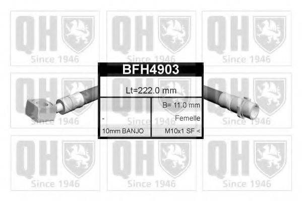 Шланг тормозной QUINTON HAZELL BFH4903