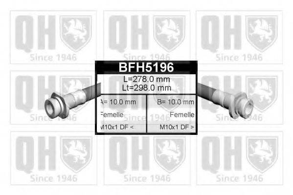 Шланг тормозной QUINTON HAZELL BFH5196