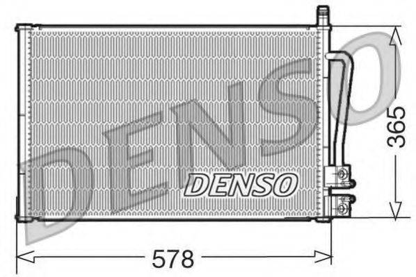 DENSO DCN10008 Конденсатор кондиционера