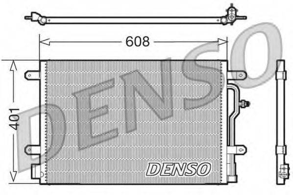 Конденсатор кондиционера DENSO DCN02011