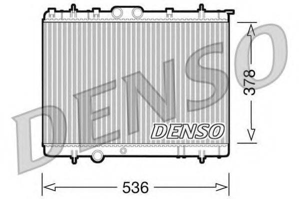DENSO DRM21030 Радиатор (охлаждение двигателя)