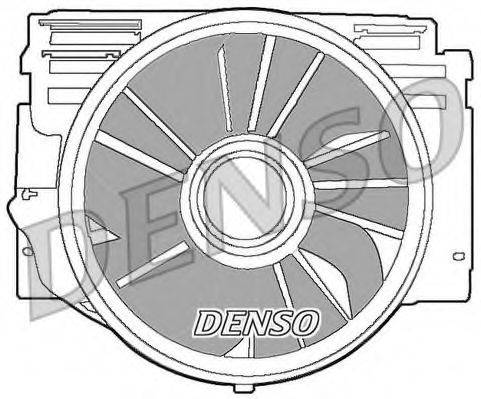Вентилятор (охлаждение двигателя) DENSO DER05007
