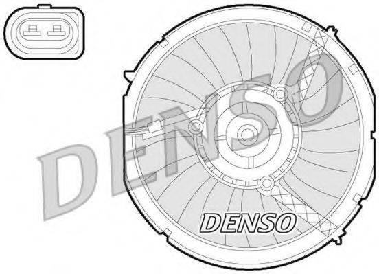 Вентилятор (охлаждение двигателя) DENSO DER02003